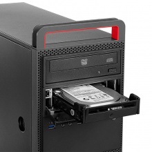 联想(ThinkCentre)TCM8600T 商用办公台式机电脑 单主机+19英寸液晶显示器 i5-6500/4G/1T/DVD/1G独显/W7 